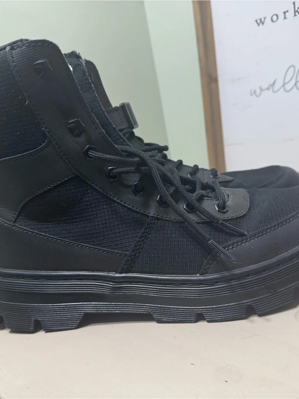 Dr Martens Chunky Black Combat Boots